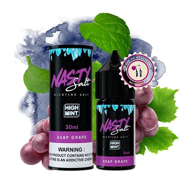 NicSalt - Nasty - ASAP Grape High Mint (30ml)