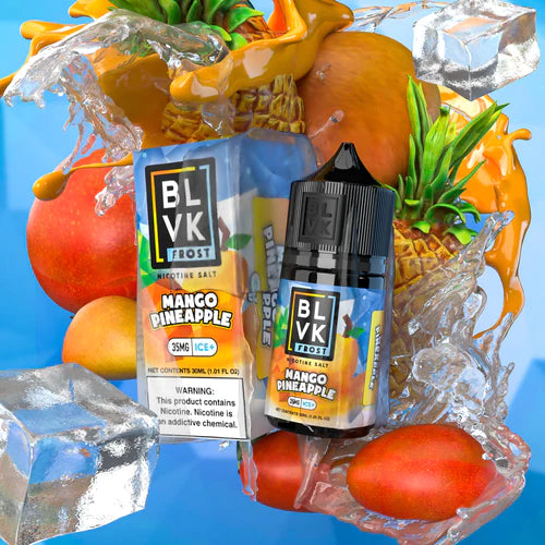 NicSalt - BLVK Salt Frost - Mango Pineapple Ice (30ml)