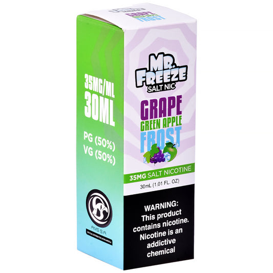 NicSalt - Mr Freeze - Grape Green Apple Ice (30ml)