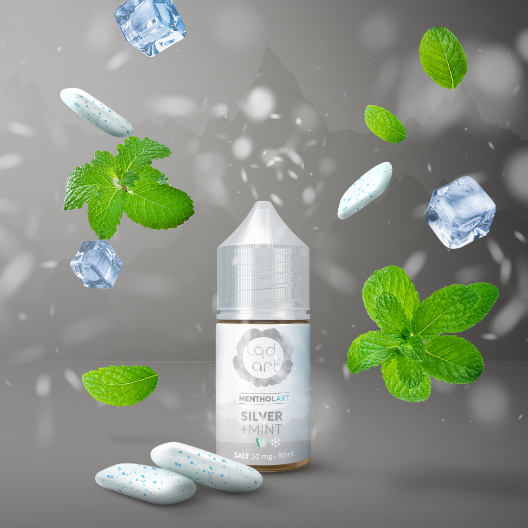 NicSalt - LQD ART - Silver +MINT (30ml)