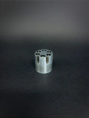 Dichavador de Zinco 3 partes - Tambor 38 Pequeno - 3x3,2cm