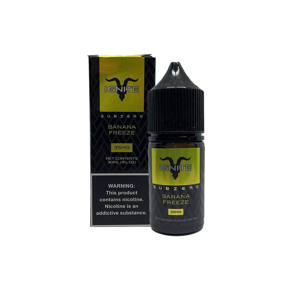 NicSalt - Ignite - Banana Freeze (30ml)