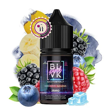 NicSalt - BLVK Pink - Iced Berry Banana (30ml)