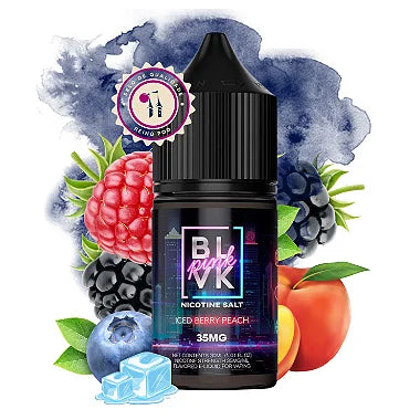 NicSalt - BLVK Pink - Iced Berry Peach (30ml)