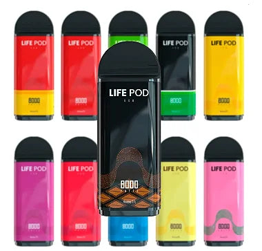 Cartucho de Reposição - Refill para Life POD ECO - 8000 puffs (15ml)